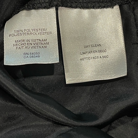 Evan Picone Sleeveless black & white floral ruched cocktail dress Women’s Sz 10 - Picture 10 of 11